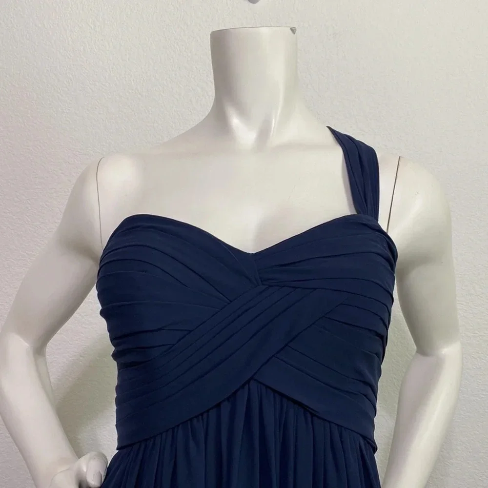 Bill Levkoff One Shoulder Dress